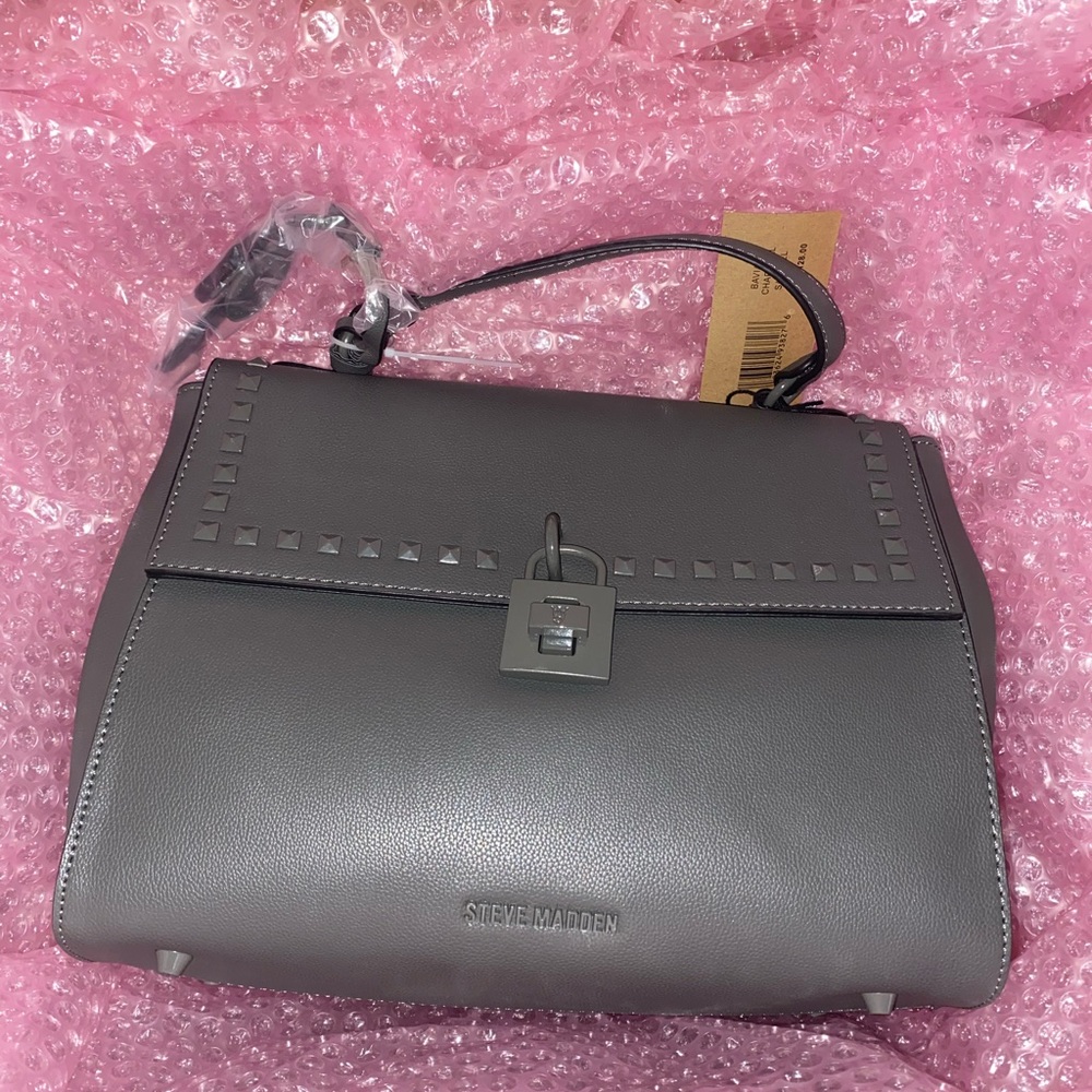 Steve Madden grey purse